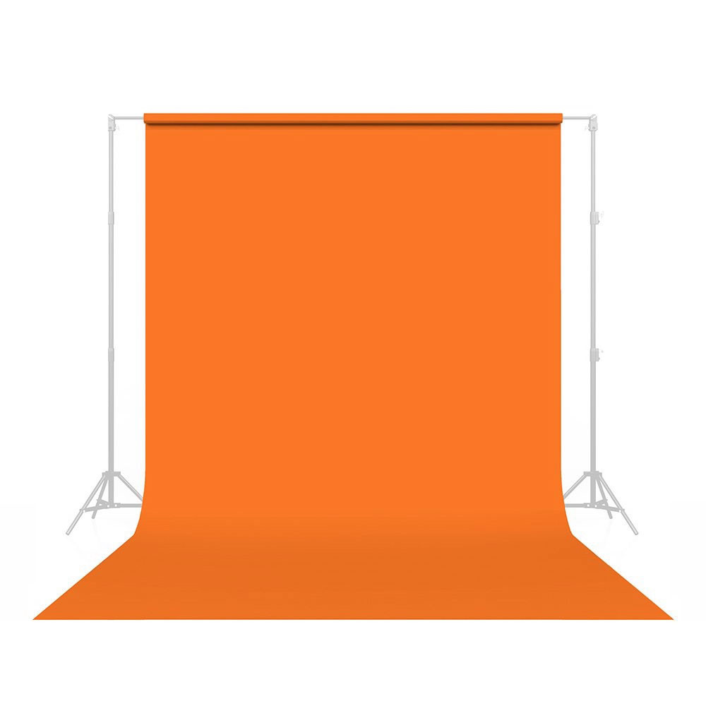 Savage Papier Fond Orange 2,72m - Idéal Photo/Vidéo