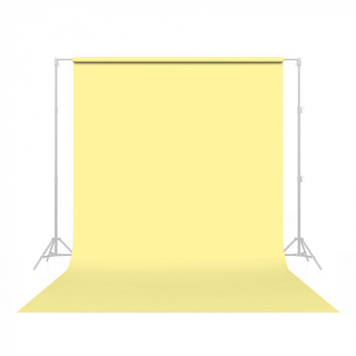 Papier Savage Citronné 2,72x11m - Fond Studio Pro & Écologique