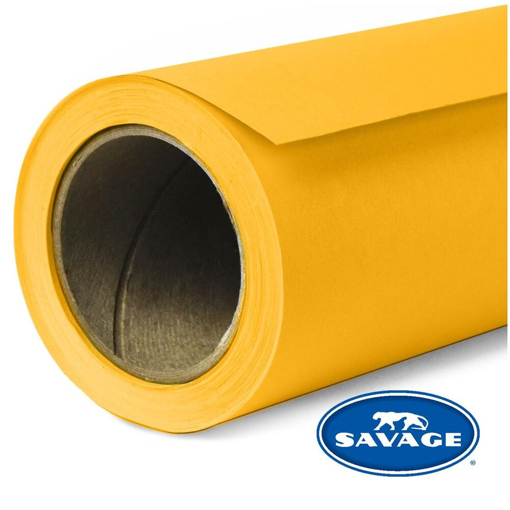 SAVAGE FOND STUDIO PAPIER 2,72X11M DEEP YELLOW