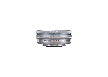 Objectif OM SYSTEM 14-42mm f/3.5-5.6 EZ Motorisé Argent - Zoom Pancake
