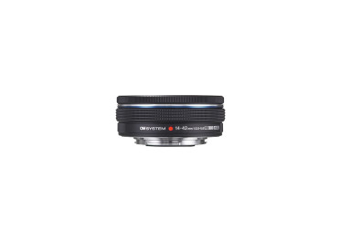 OM SYSTEM 14-42mm f/3.5-5.6 EZ Noir - Zoom pancake ultra-fin