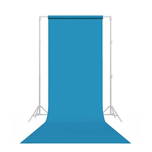 Papier Savage Turquoise 1.36x11m - Fond studio pro non réfléchissant