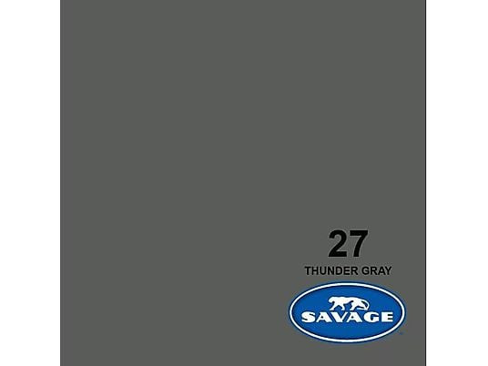 SAVAGE FOND STUDIO PAPIER 1.36X11M THUNDER GRAY
