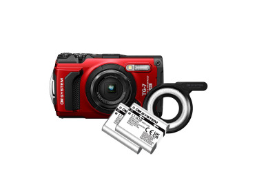 OM SYSTEM TG-7 + 2è batterie + LED Macro LG-1 MICRO ADVENTURE KIT