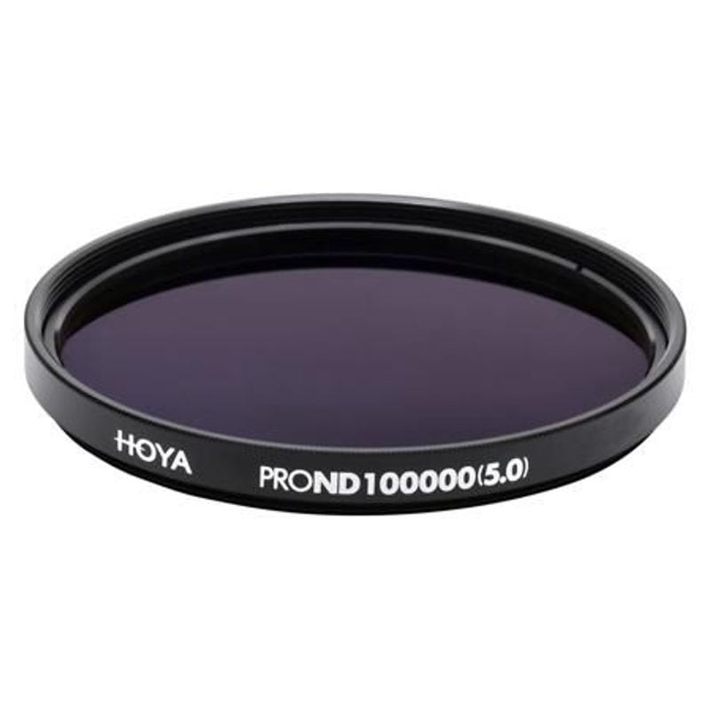 Packshot du filtre HOYA PRO ND100000 58mm, filtre ND extrême pour longue exposition.