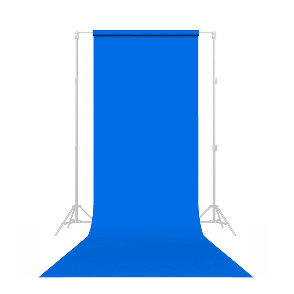 Papier fond Savage Studio Blue 1.36x11m - Idéal pour photos et vidéo