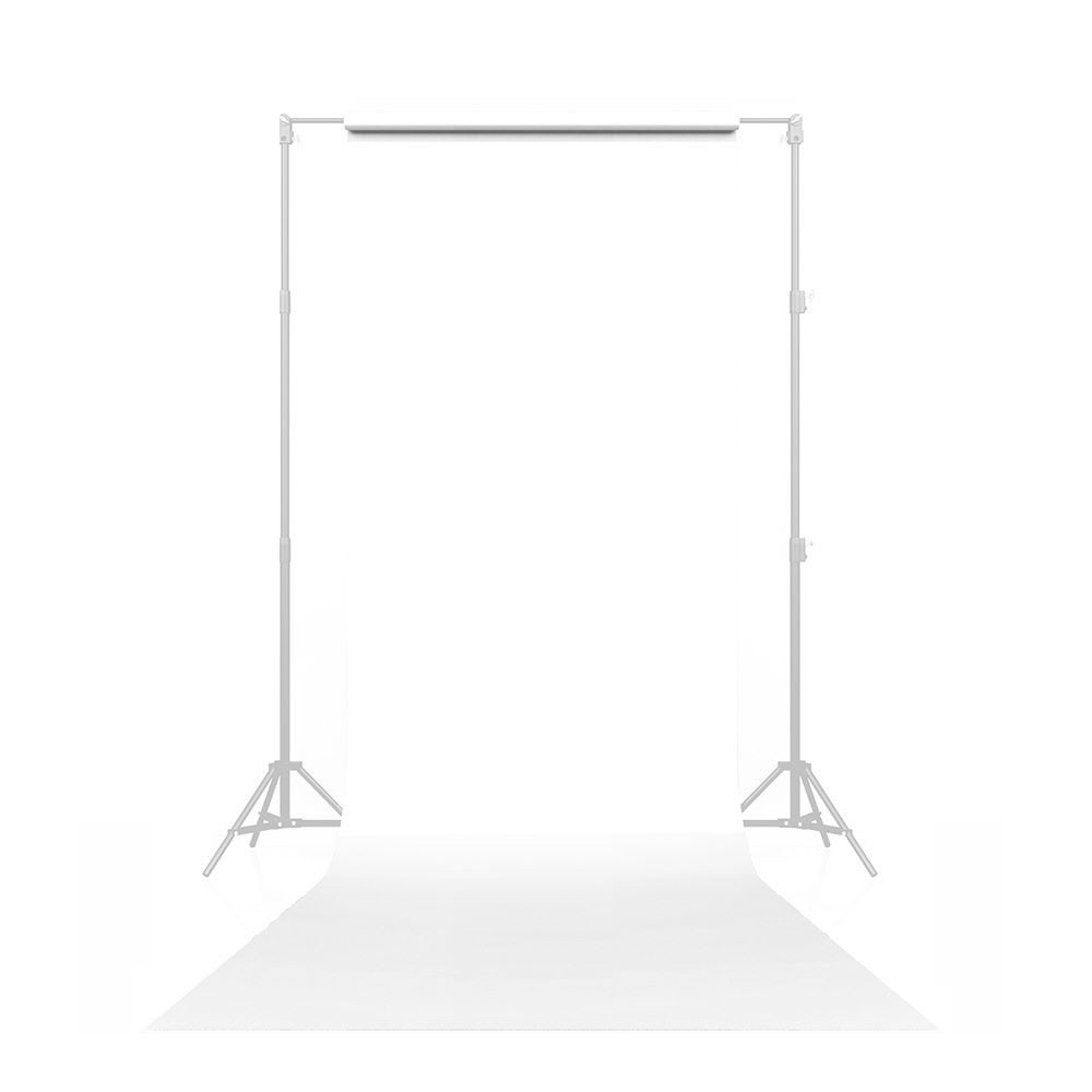 Papier Savage Blanc Pur 1.36x11m - Fond Studio Pro
