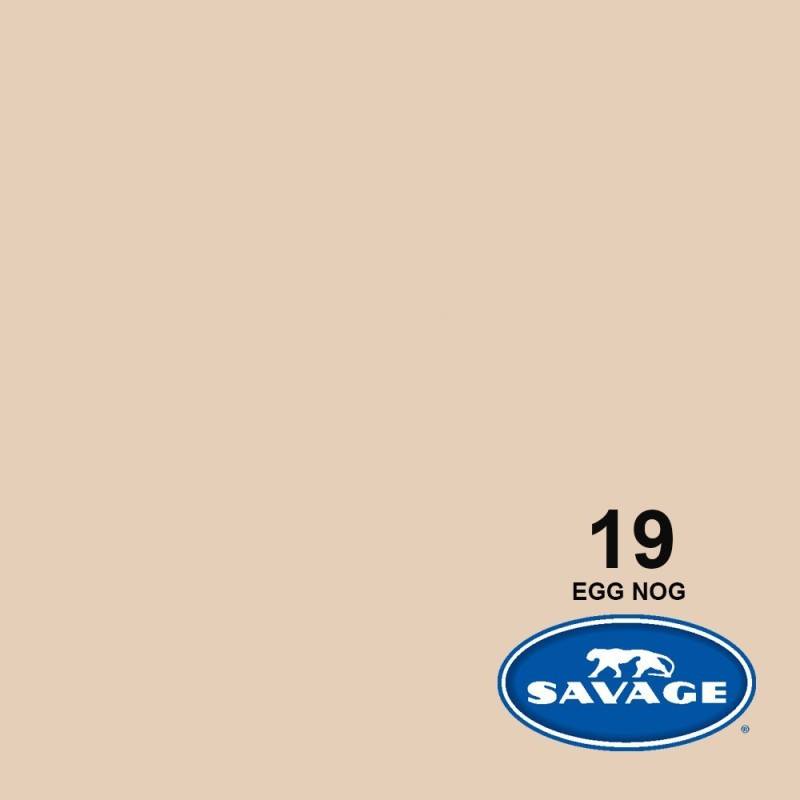 Papier fond studio Savage Egg Nog - 1,36x11m - Pro & recyclable