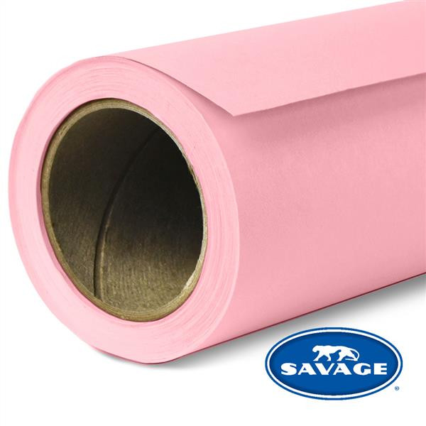 SAVAGE FOND STUDIO PAPIER 1.36X11M CORAL