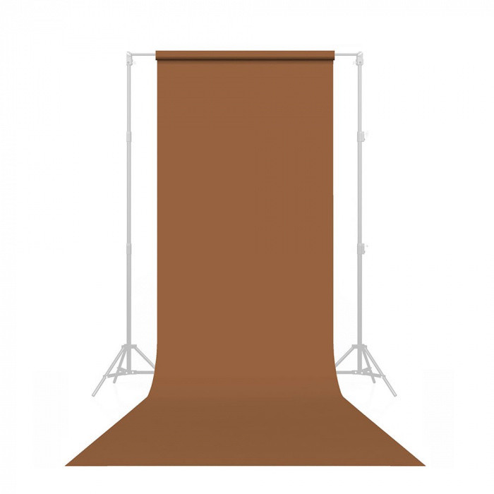 Fond Savage Cocoa 1,36x11m - Papier studio pro, non réfléchissant