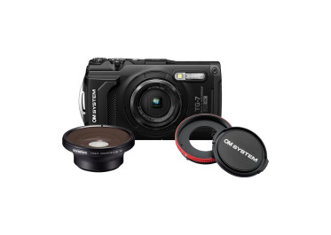 OM SYSTEM TG-7 NOIR + CLA-T01+ FCON-T01
