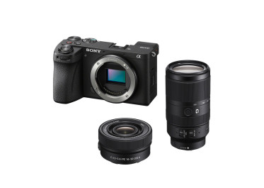 SONY ALPHA 6700 + E 16-50 mm f/3,5-5,6 OSS II PZ + E 70-350 mm f/4,5-6,3 G OSS