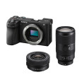 SONY ALPHA 6700 + E 16-50 mm f/3,5-5,6 OSS II PZ + E 70-350 mm f/4,5-6,3 G OSS