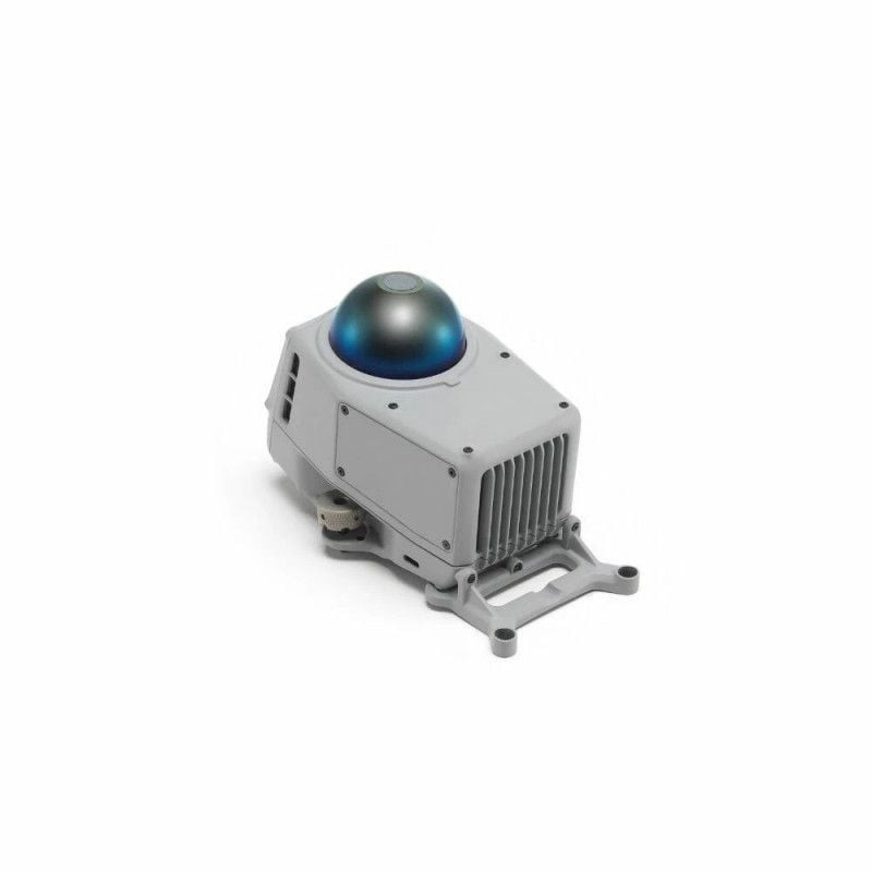 Vue latérale du module de détection d'obstacles DJI Matrice 4D montrant les capteurs intégrés.