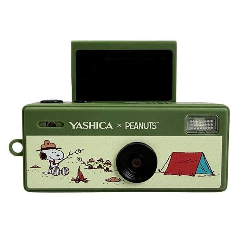 Packshot du YASHICA FUNTASTIC PEANUTS SNOOPY'S SUMMIT APN PORTE CLES, un appareil photo numérique mi