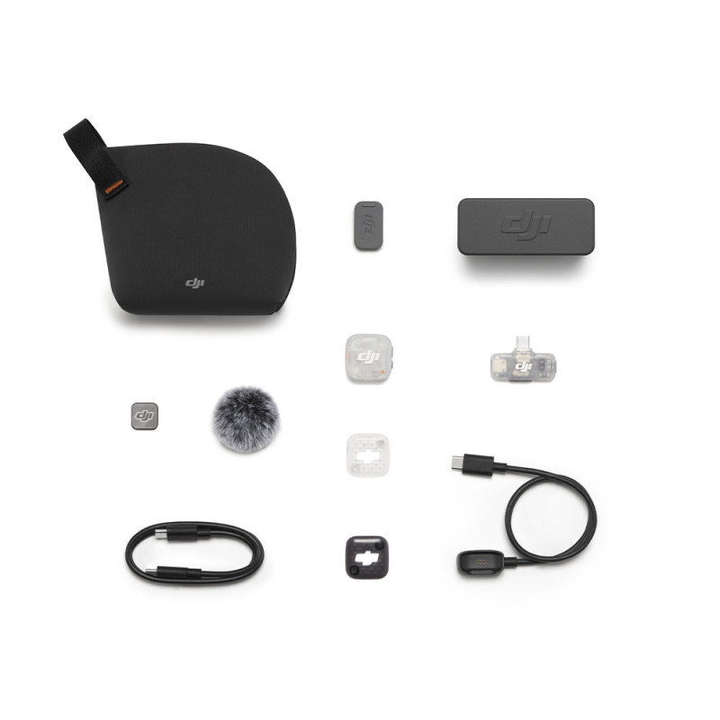 DJI MIC MINI 2S (1 TX + 1 RX + BOITIER)