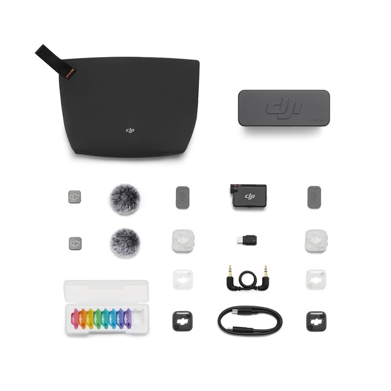 DJI MIC MINI 2S (2 TX + 1 RX + BOITIER)
