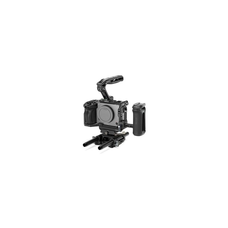 Kit cage complet Tilta 2010695 pour Sony FX5 avec poignée supérieure, latérale et plaque de base