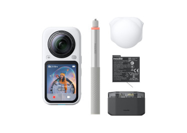 INSTA360 X6 ESSENTIALS BUNDLE ARCTIC WHITE