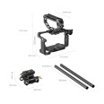 SMALLRIG6924 HAWLOCK CAGE KIT FX5 ADVANCED EDITION DUAL ROD