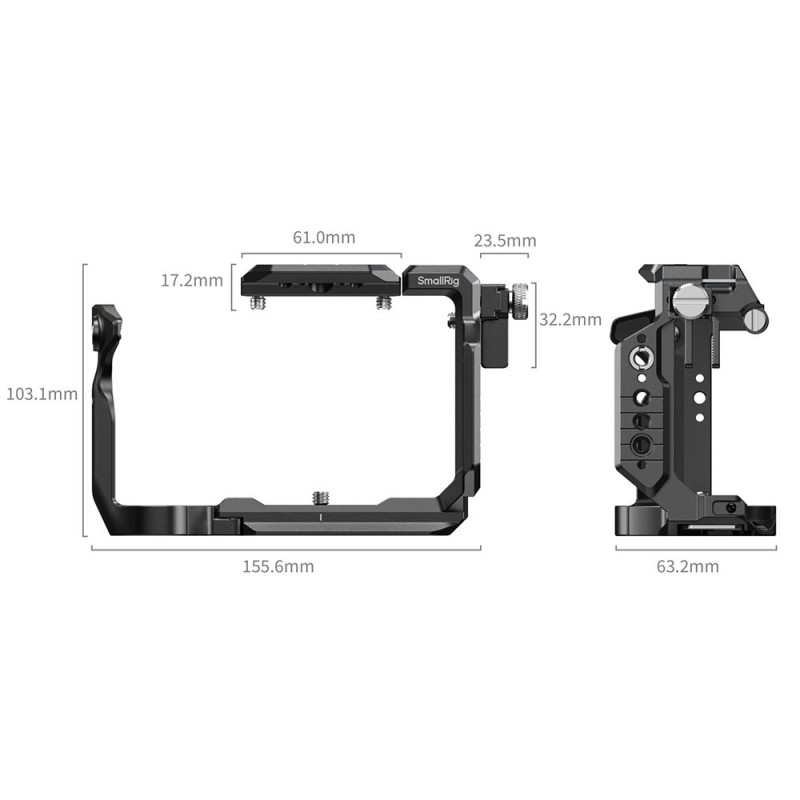 Cage SmallRig HawkLock FX5 - Modulaire & anti-torsion pour Sony FX5