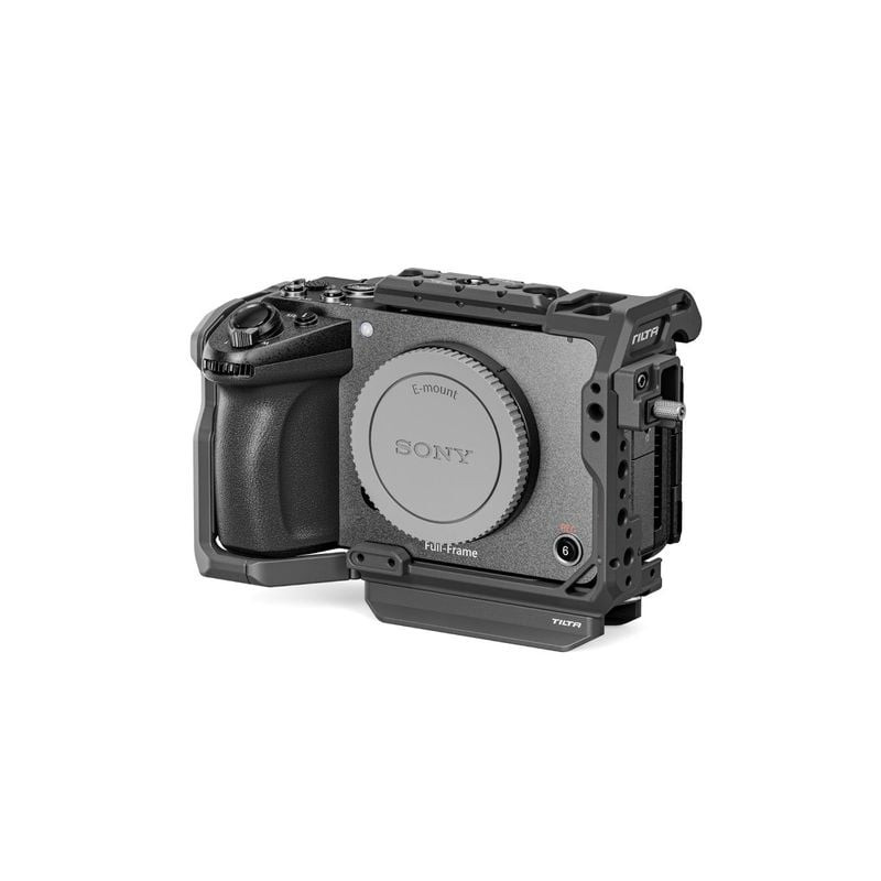 Packshot de la TILTA CAMERA CAGE SONY FX5 NOIR, cage de protection modulaire en aluminium