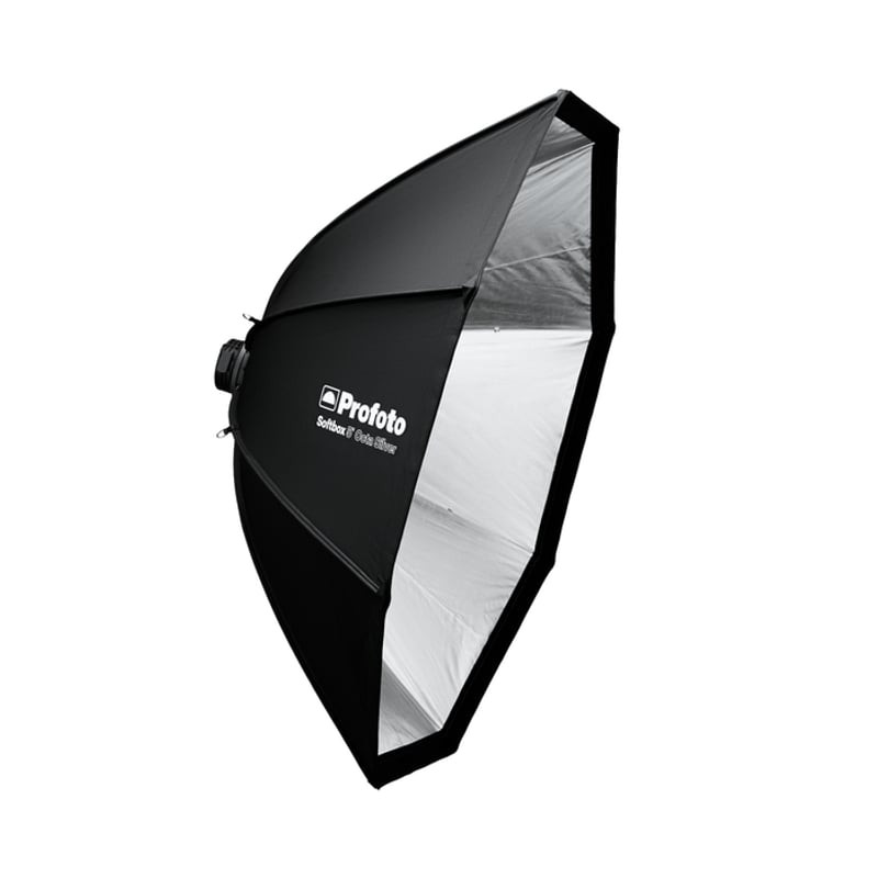Packshot du PROFOTO SOFTBOX 5’ OCTA SILVER, softbox octogonal professionnel de 150 cm.
