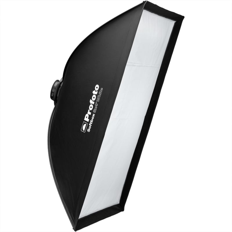 Softbox rectangulaire Profoto 3x4 pi avec intérieur blanc pour éclairage de studio