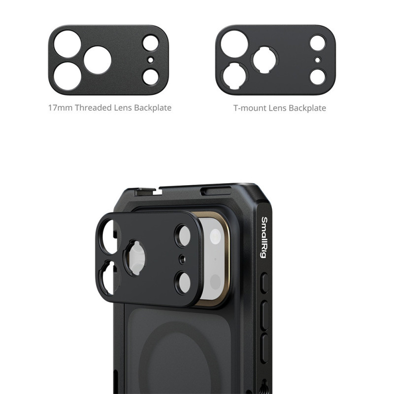 Smallrig Cage Mobile Vidéo pour iPhone 17 Pro (Édition Phare) 5542