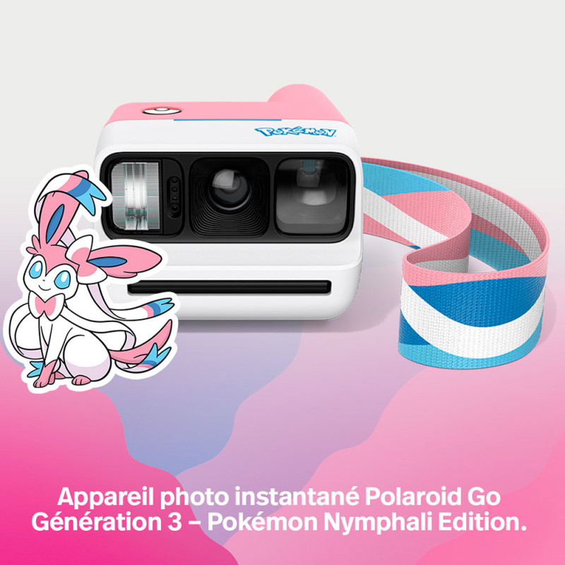 Polaroid Go Gen 3 Pokémon Nymphali Edition – Appareil instantané
