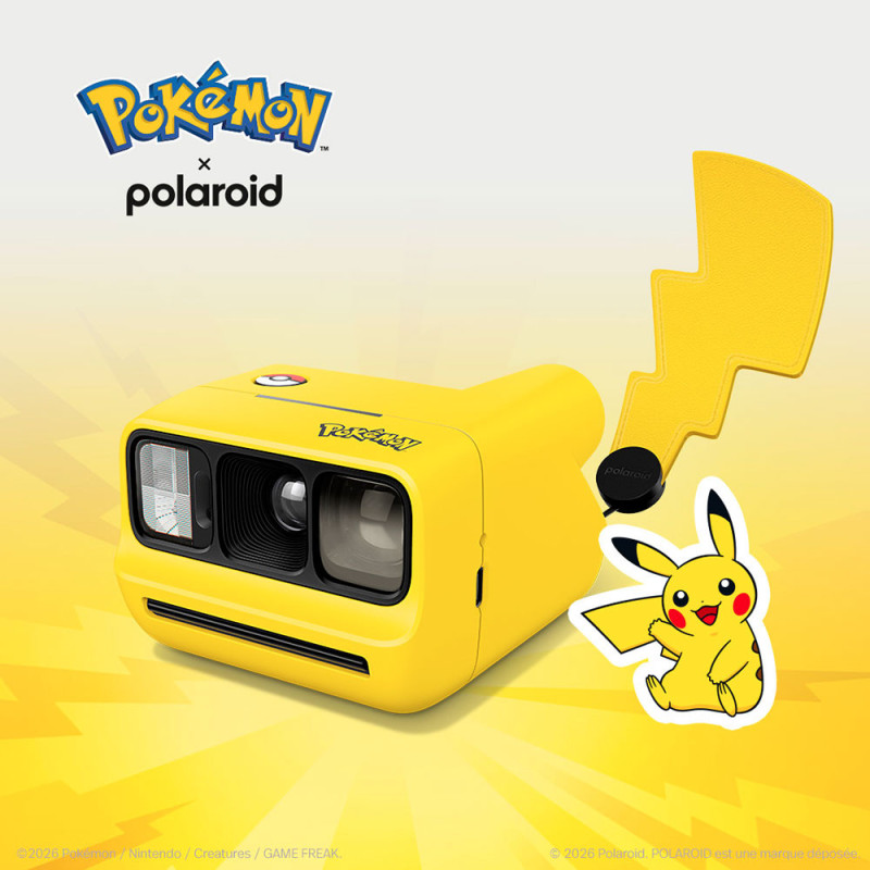 Polaroid Go Gen 3 Pokémon Pikachu Edition – Appareil instantané