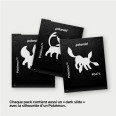 POLAROID COLOR FILM GO POKEMON NYMPHALI DARK SLIDE DOUBLE PACK