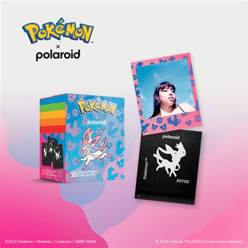 Film Polaroid Go Pokémon Nymphali Edition – 16 poses