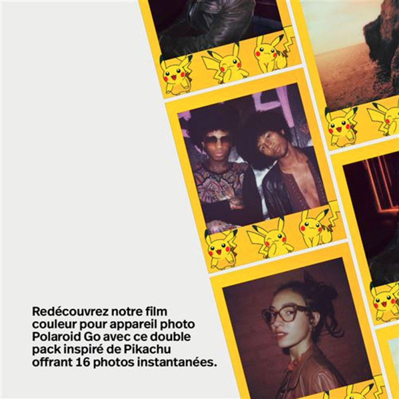 Film Polaroid Go Pokémon Pikachu Edition – Double Pack 16 poses