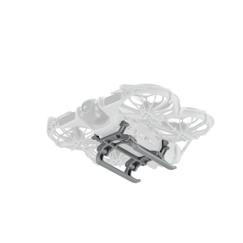 Gros plan sur le mécanisme de pliage du train d'atterrissage SmallRig 5930 pour DJI Neo 2