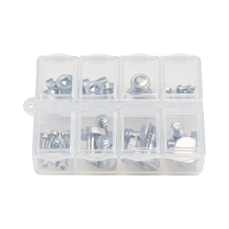 Ensemble de vis pour caméra SmallRig 6389 dans un étui de rangement compact avec vis en acier inoxyd