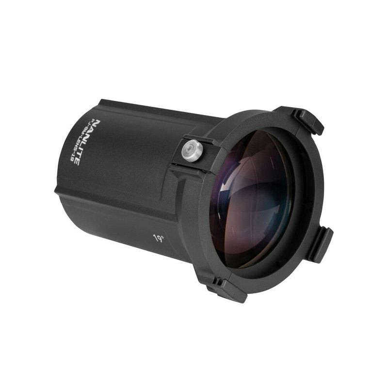 Objectif interchangeable Nanlite 19 degrés pour accessoire de projection à monture Bowens PJ-BM, vue