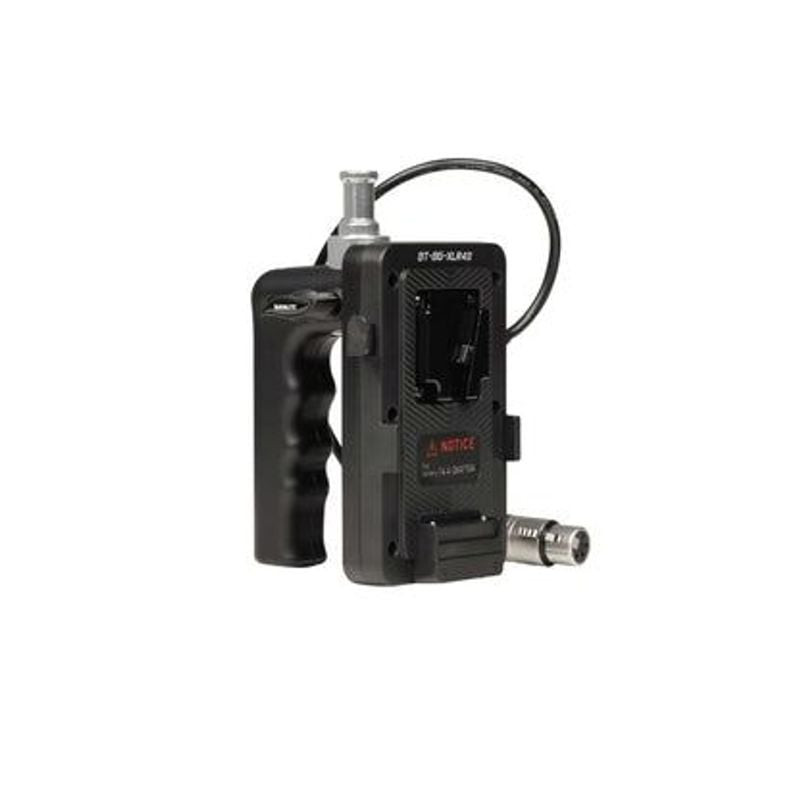 NANLITE BT-BG-XLR4II V-MOUNT BATTERY GRIP WITH XLR CONNECTOR