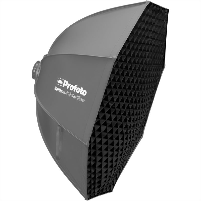 PROFOTO BOITE A LUMIERE SOFTGRID 4' OCTA en packshot, grille tissu pour softbox