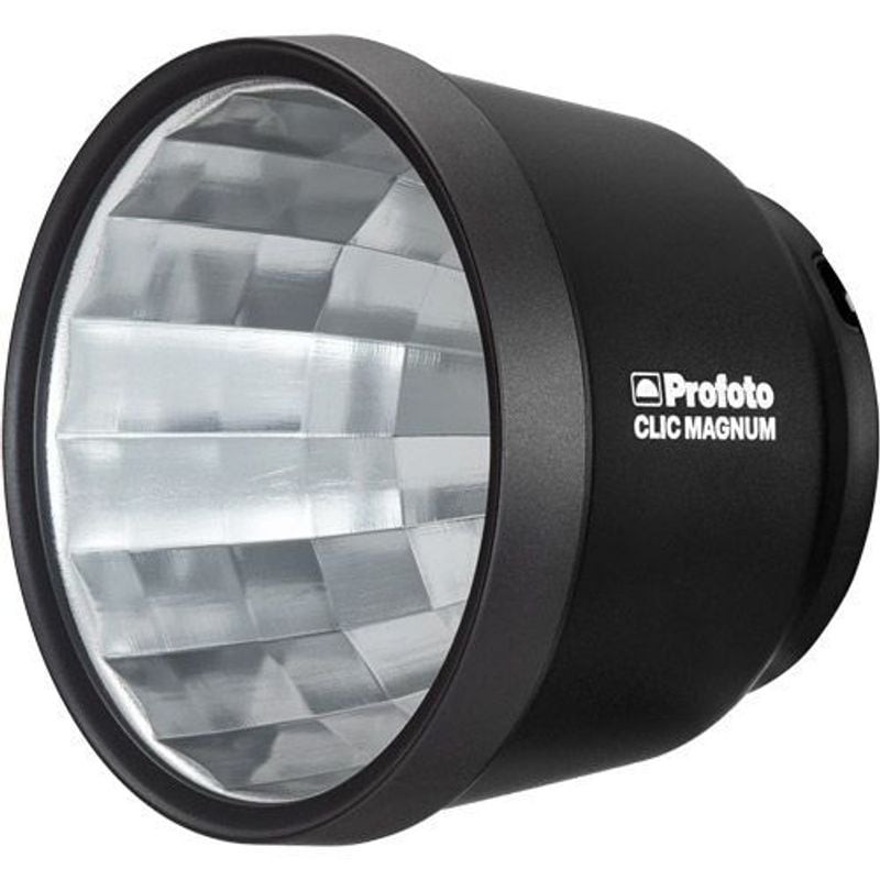 Vue latérale du réflecteur Profoto 523438 montrant son design compact