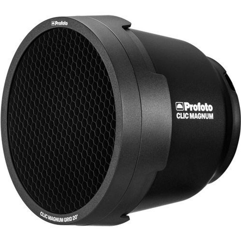 Vue arrière du réflecteur Profoto 523438 avec monture magnétique