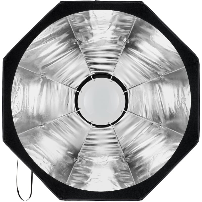 Profoto Beauty Dish Silver 24 pouces, modificateur de lumière studio, vue de face