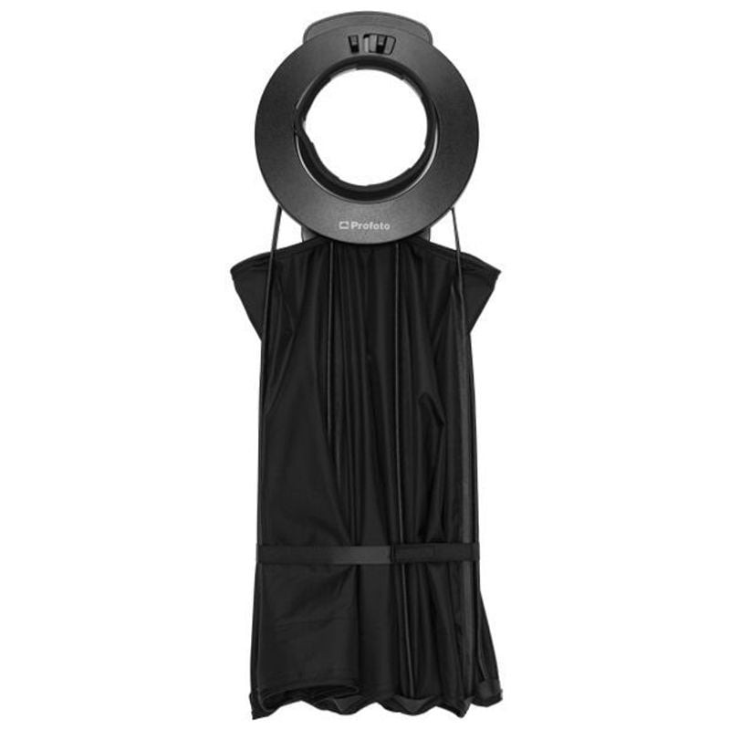 Profoto Beauty Dish Silver 24 pouces plié compact pour voyage et rangement