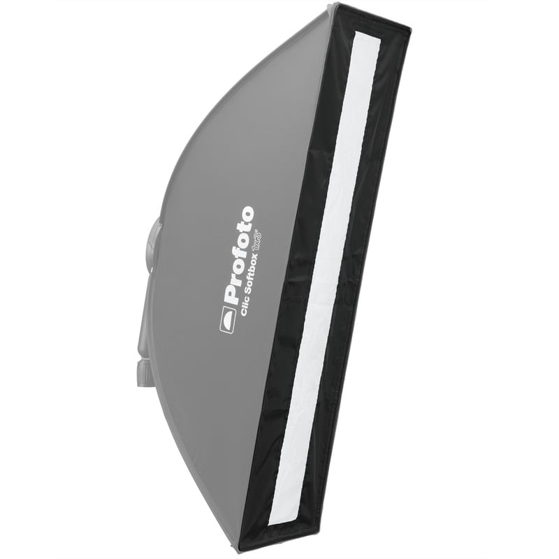 Profoto 523815 Clic Stripmask 1x3' modificateur de lumière pour softbox, éclairage étroit