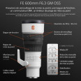 SONY FE 600 mm f/6,3 G Master OSS
