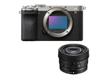 SONY ALPHA 7C II Silver/Noir + FE 40 mm f/2,5 G