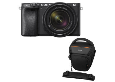SONY ALPHA 6400 + E 18-135 mm f/3,5-5,6 OSS + Housse LCS-AMB