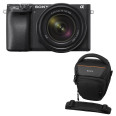 SONY ALPHA 6400 + E 18-135 mm f/3,5-5,6 OSS + Housse LCS-AMB