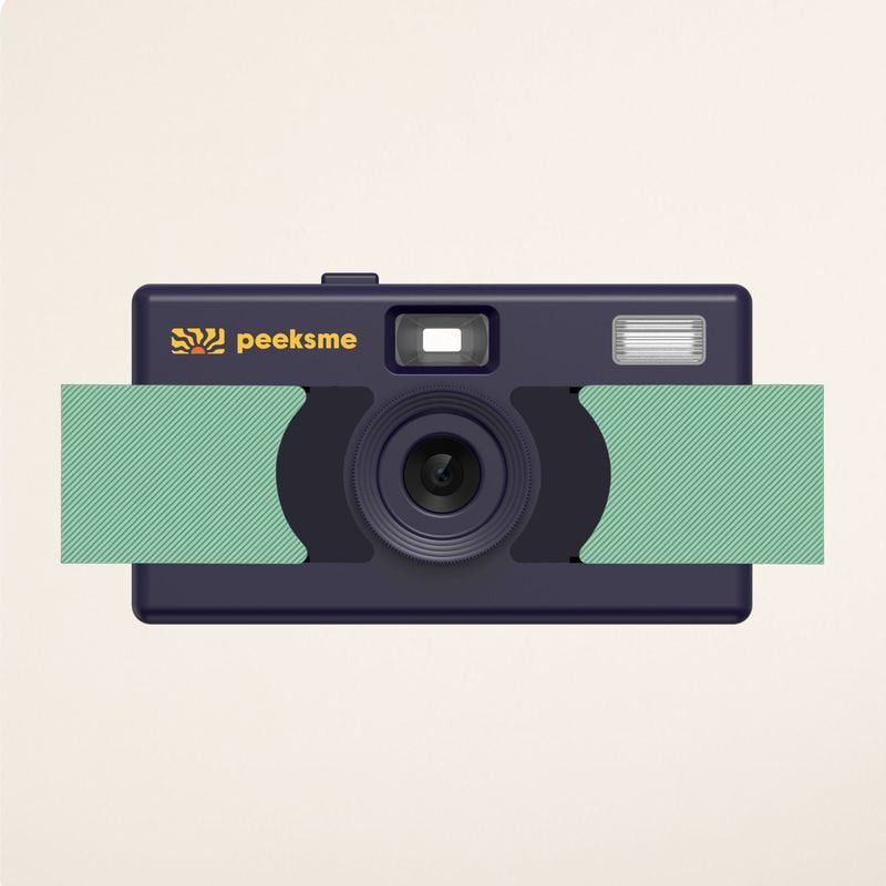 PEEKSME VERT APPAREIL PHOTO NUMERIQUE RETRO