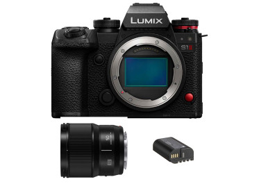 PANASONIC LUMIX DC-S1II + L 50 mm f/1,8 S PRO + 2e batterie DMW-BLK22E